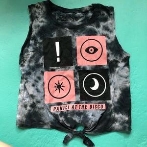 Panic! At The Disco Hot Topic crop top